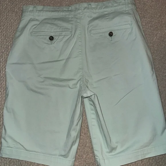 Men's Slim Fit Light Blue Shorts (Size 32, Goodfellow Brand) - Picture 2 of 3